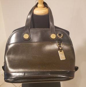 DOONEY AND BOURKE Vintage Black Leather Handbag